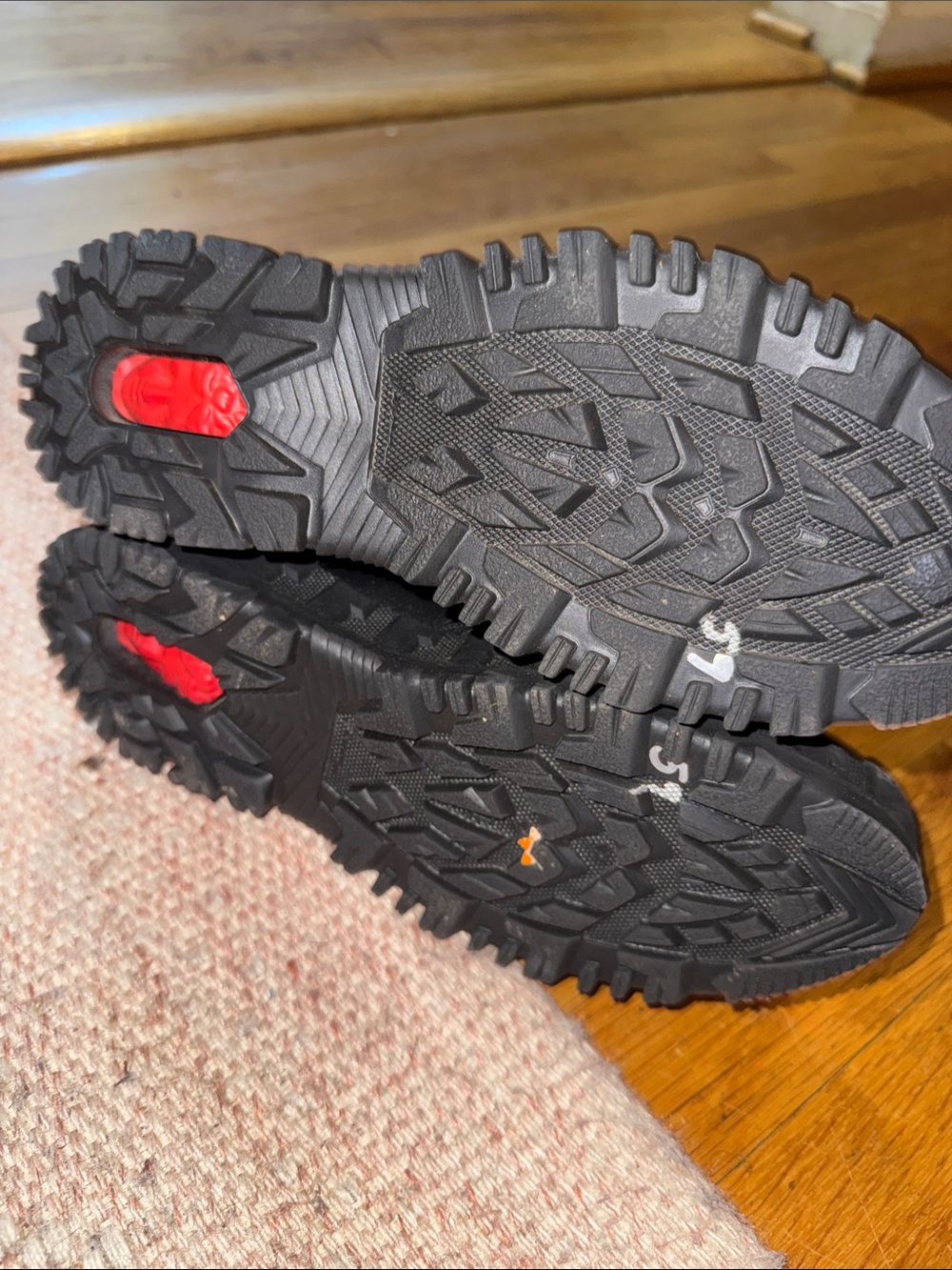 Versace Black Kids Combat Boots with Logo Knit Lining - Picture 2 of 3
